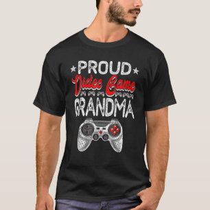 Proud Video Game Oma Mutter Tag Sport Lover T-Shirt
