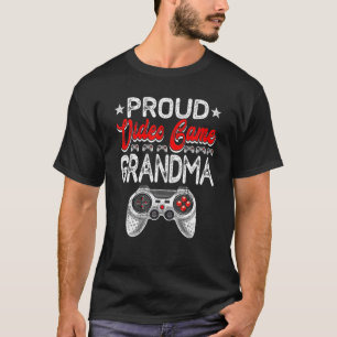 Proud Video Game Oma Mutter Tag Sport Lover T-Shirt