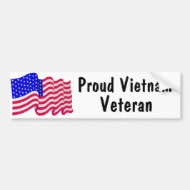 Proud Vietnam Veteran Autoaufkleber
