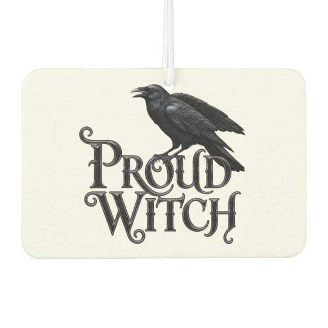 Proud Witch Autolufterfrischer (Vorderseite)