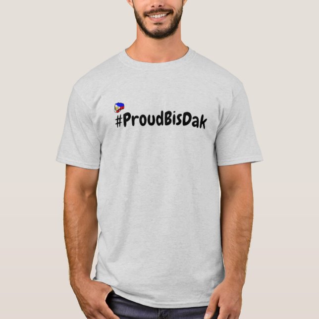 #ProudBisaya-T - Shirt (Vorderseite)
