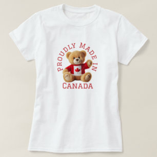 Proudding Made in Canada mit Teddy Bear T-Shirt