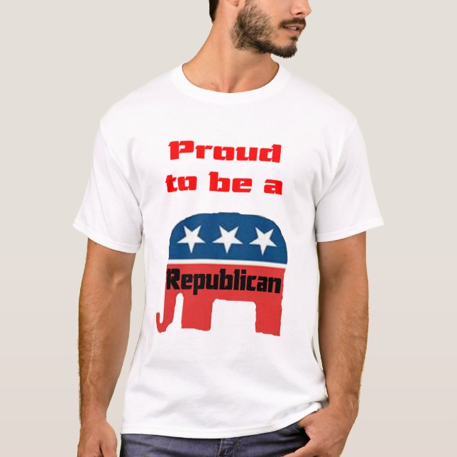 proudrepublican T-Shirt (Vorderseite)