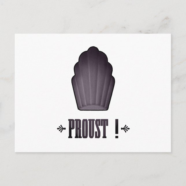 Proust ! postkarte (Vorderseite)
