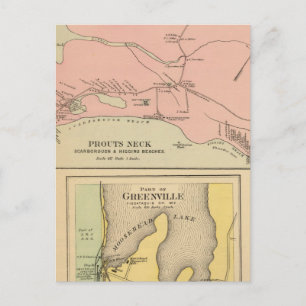 Prouts Neck Scarborough, Higgins Strände Postkarte