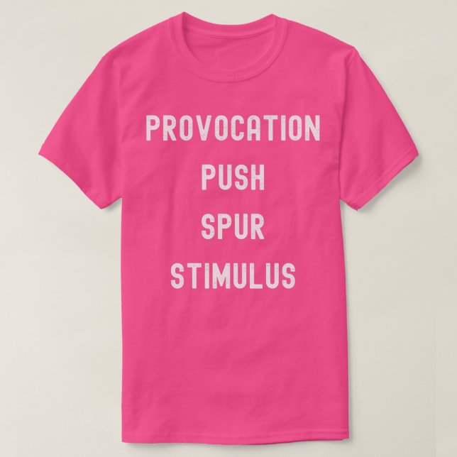 Provation Push Spur Stimulus T-Shirt (Design vorne)