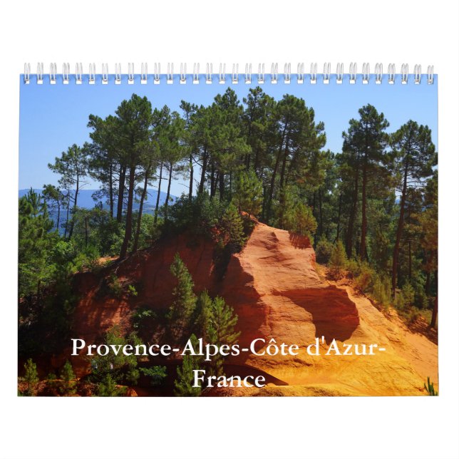 Provence-Alpes-Côte d'Azur Kalender (Titelbild)