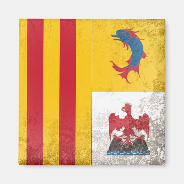 Provence-Alpes-Cote d'Azur Magnet (Vorne)