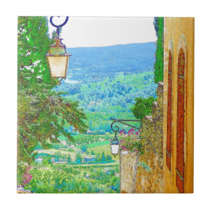 Provence-Ansicht Fliese