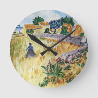 Provence Bauernhof im Stil von Van Gogh