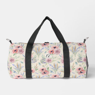 Provence Bloral Print Cut Nähtasche Duffle Bag