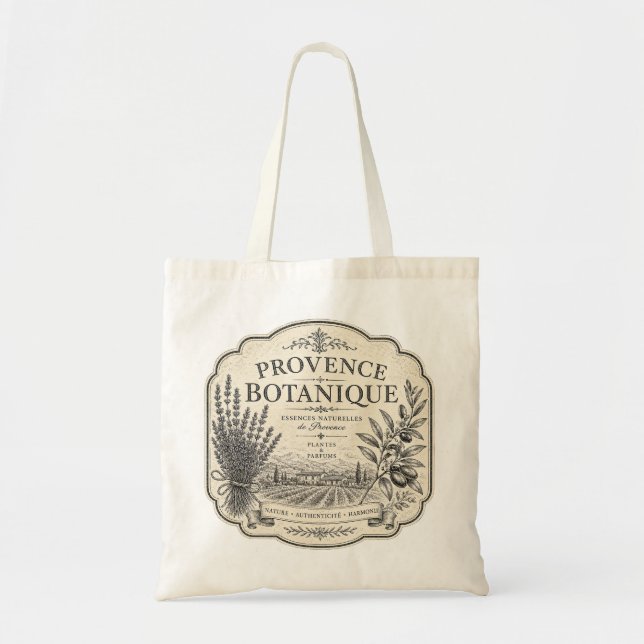 Provence-Botanik-Tasche  Tragetasche (Vorne)