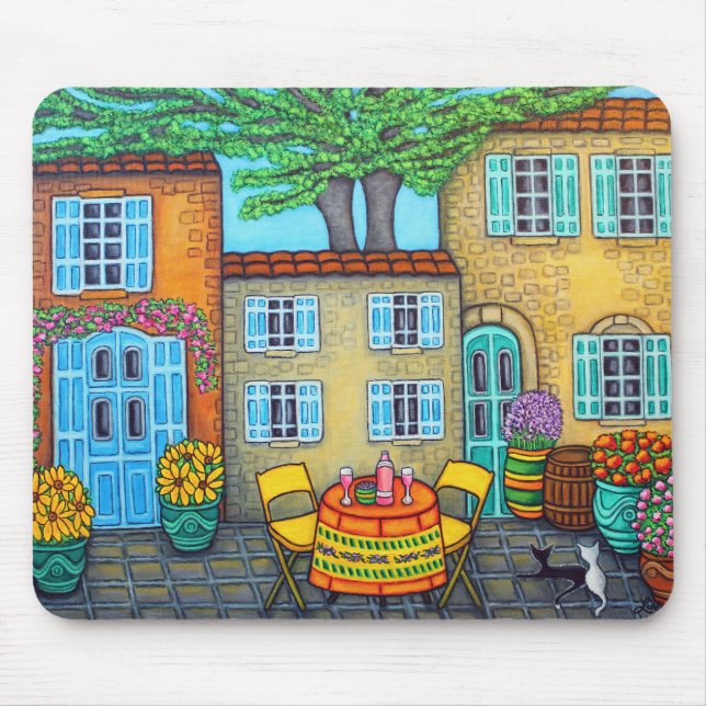 Provence Erinnerungen Mouse Pad von Lisa Lorenz Mousepad (Vorne)