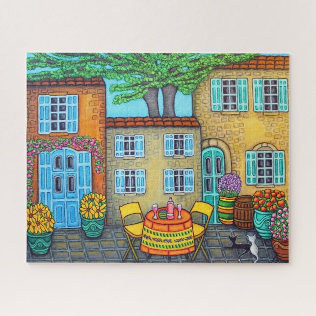 Provence Erinnerungen Puzzle von Lisa Lorenz (Horizontal)