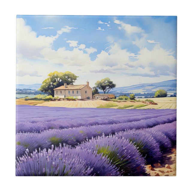 Provence Fliese (Vorderseite)