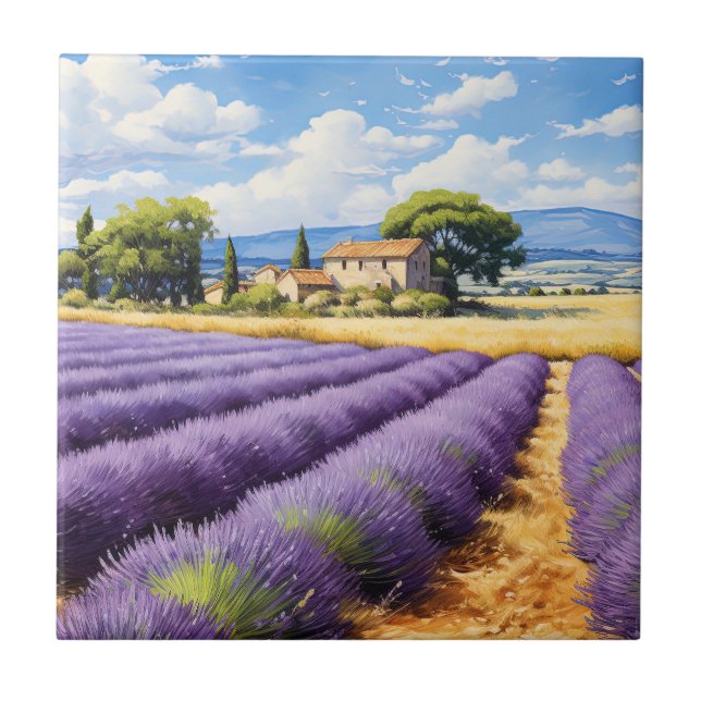 Provence Fliese (Vorderseite)