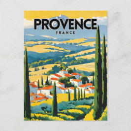 Provence France Travel Postkarte