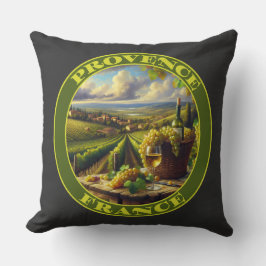 Provence France Weinland Kissen