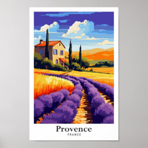 Provence Frankreich Kunst, Dichtung und Musik Poster