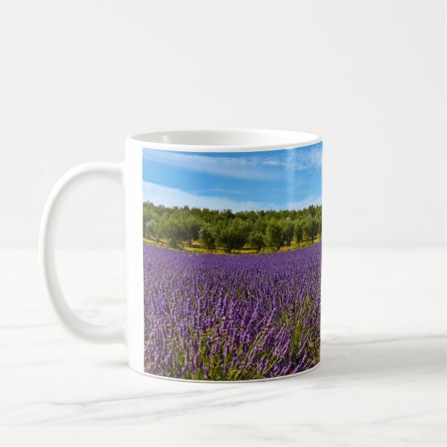 Provence-Lavendel Kaffeetasse (Links)