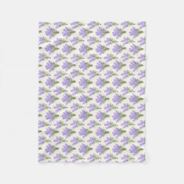 Provence Lavender Bunches Fleecedecke