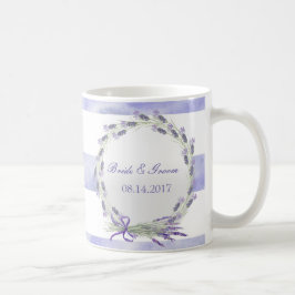 Provence Lavender Lila Blume Blumenzehen Tasse