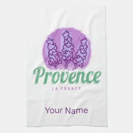 Provence Retro Lavender Französische Riviera Frank Geschirrtuch