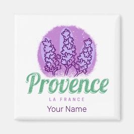 Provence Retro Lavender Französische Riviera Frank Magnet