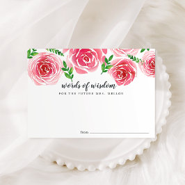 Provence-Rose | Brautparty Advisor Card Hinweiskarte