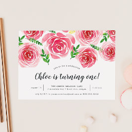 Provence-Rose | Einladung zum ersten Geburtstag