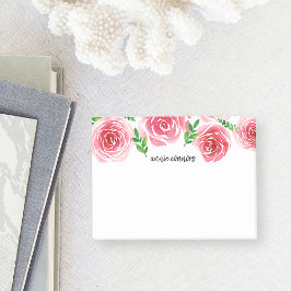 Provence-Rose Personalisiert Post-it Klebezettel