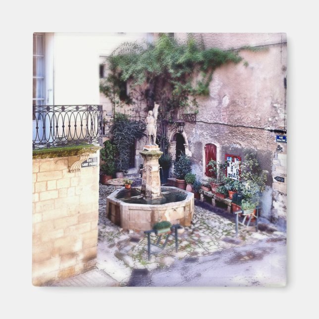 Provence Village: Forcalquier Magnet (Vorne)