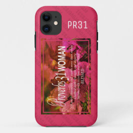 PROVERBEN 31 | Mehr als Rubies PINK Case-Mate iPhone Hülle