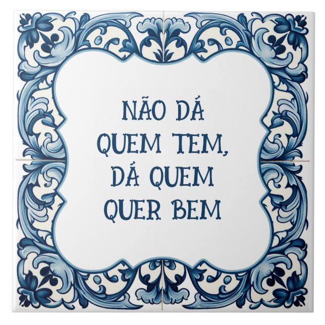 Provérbio português fliese (Vorderseite)