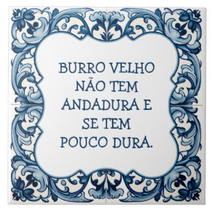 Provérbio português fliese