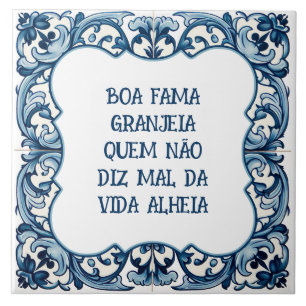 Provérbio português fliese