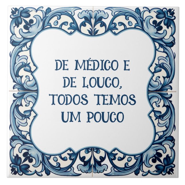Provérbio português fliese (Vorderseite)
