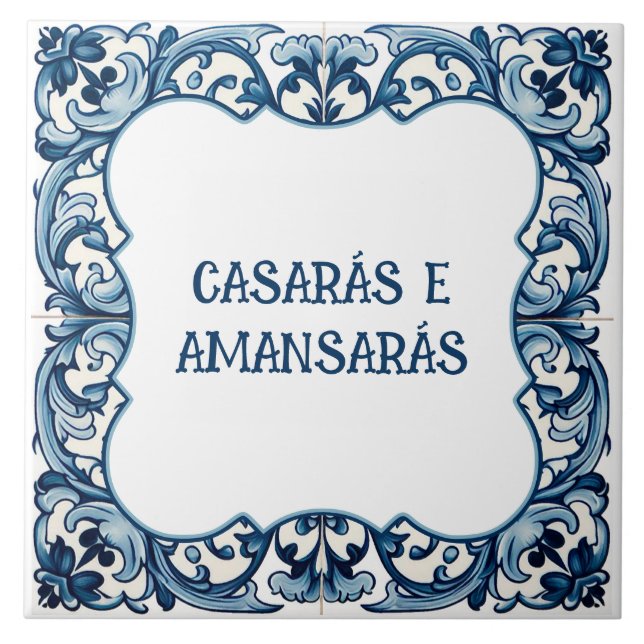 Provérbio português fliese (Vorderseite)