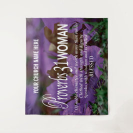 PROVERBS 31 Christliche Frauenkirche Wandteppich