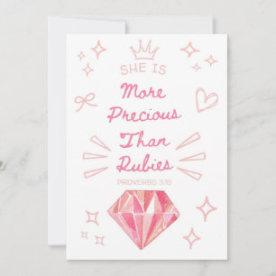 Proverbs 31 Christliche Karte für Tochter