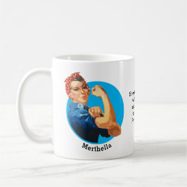 Proverbs 31 ROSIE RIVETER Personalisiert Kaffeetasse