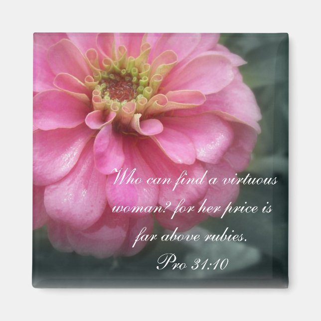 Proverbs 31 Sammlung ~ Pro 31:10 Magnet (Vorne)