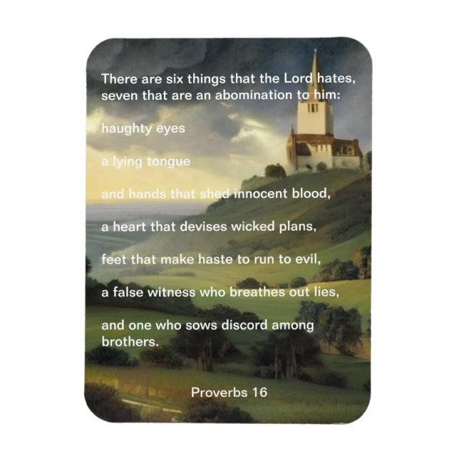 Proverbs Magnet (Vertikal)