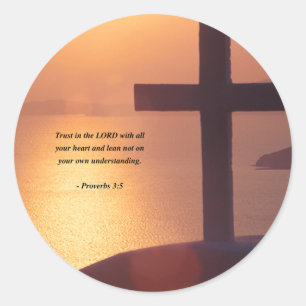 PROVERSE 3:5 RUNDER AUFKLEBER