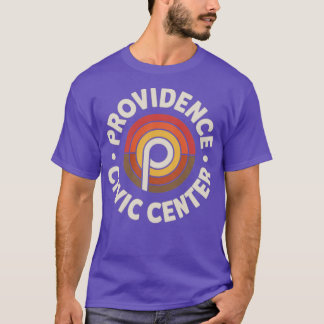 Providence Civic Centre Retro 1970er Rhode Island T-Shirt
