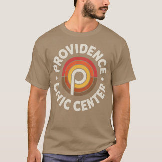 Providence Civic Centre Retro 1970er Rhode Island T-Shirt