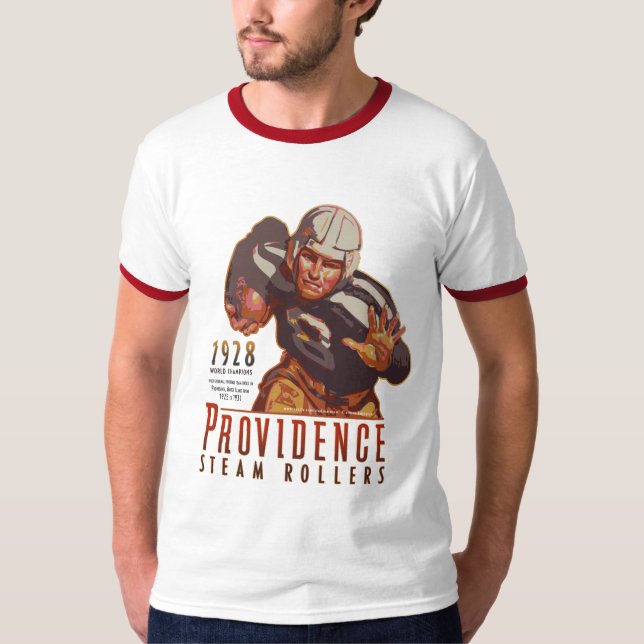 Providence-Dampf-Rollen, Rhode Island T-Shirt (Vorderseite)
