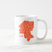 Providence-Nachbarschafts-Karten-Tasse