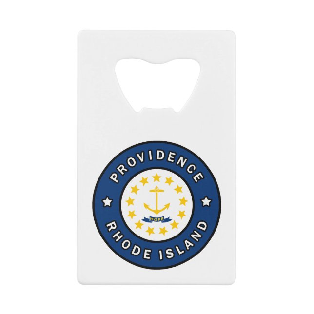 Providence Rhode Island Geldbeutel Flaschenöffner (Vorderseite)