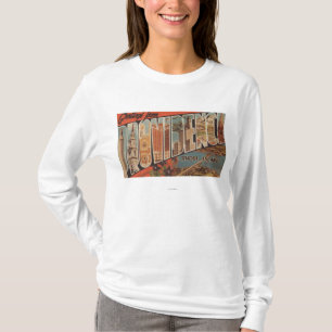 Providence, Rhode Island - große Buchstabe-Szenen T-Shirt